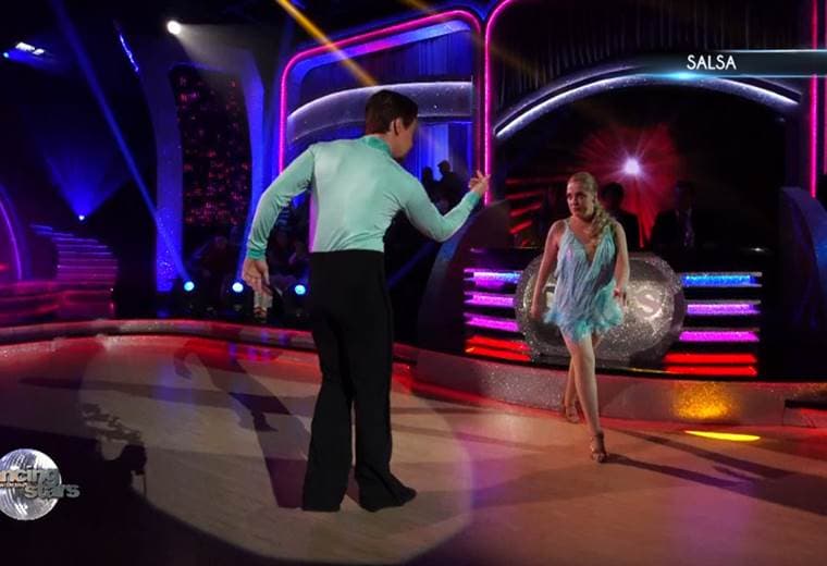Marcela y Javier bailaron salsa y freestyle en Dancing With The Stars