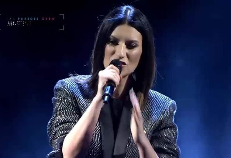 Laura Pausini en Las Paredes Oyen