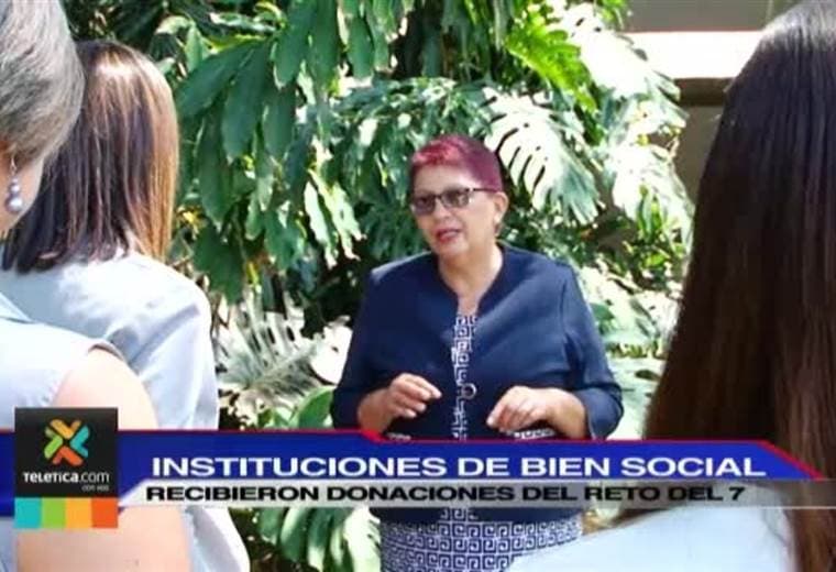 Instituciones beneficiadas con el Reto del 7 recibieron donativos para impulsar obras de bien social