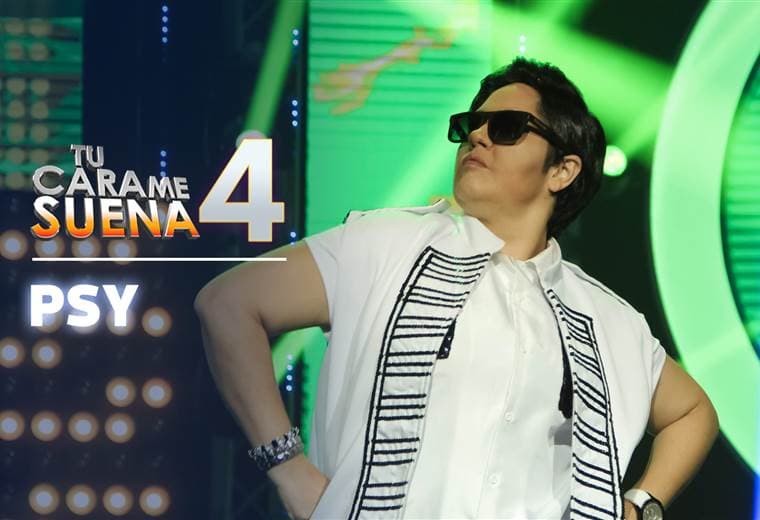 Waleska cerró la noche con imitación de PSY en Tu Cara Me Suena