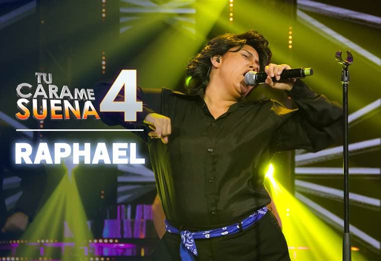 Waleska Oporta se transformó en Raphael en la gala siete de Tu Cara Me Suena