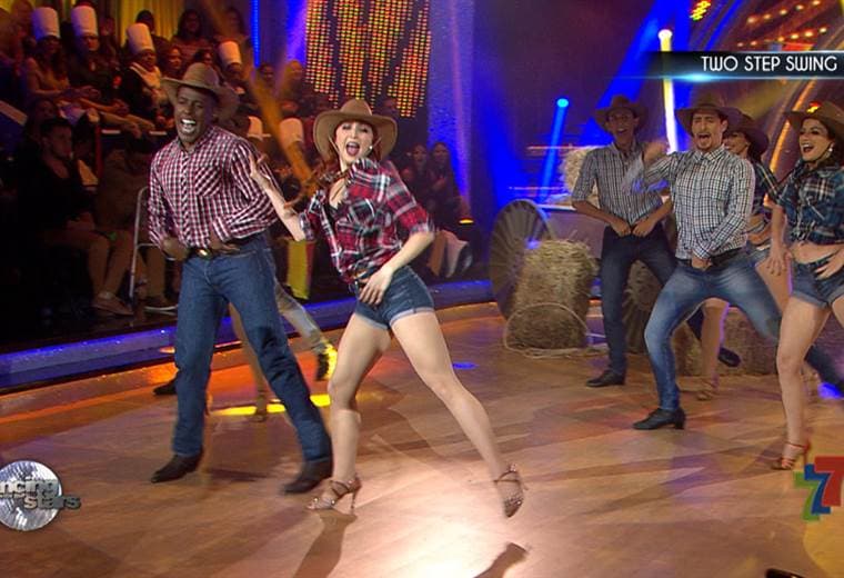 Ftiz se movió al ritmo del merengue, libre y two step swing en la final de Dancing With The Stars