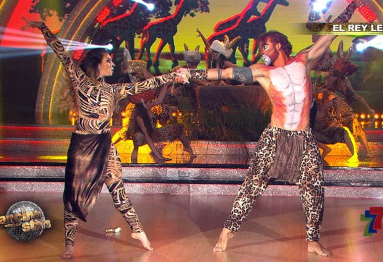 Pablo Rodríguez regaló una coreografía basada en la película El Rey León