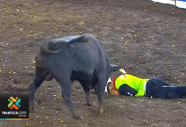 55 toreros improvisados fueron llevados al hospital Calderón Guardia durante festejos