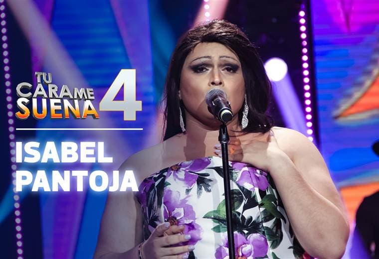 Jorge chicas fue Isabel Pantoja en la cuarta gala de Tu Cara Me Suena
