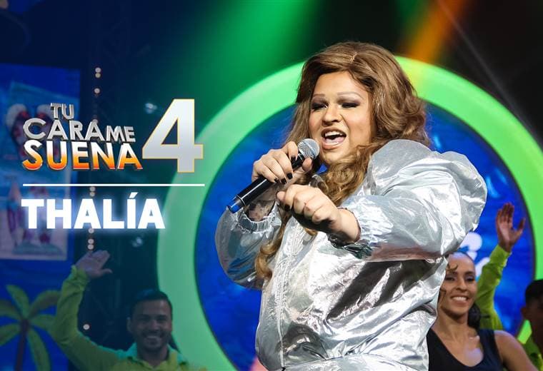 Fofo Madrigal le dio vida a Thalía en la octava gala de Tu Cara Me Suena