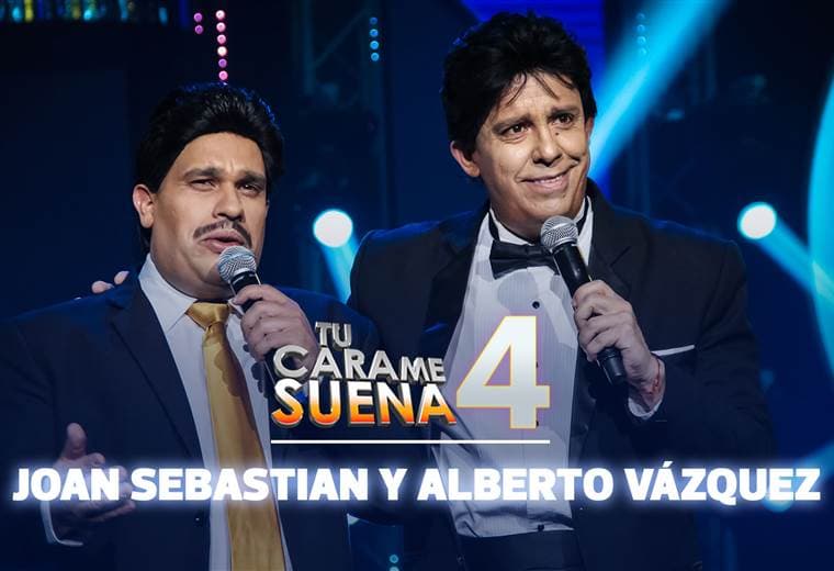 Gallina y Papi Paz cantaron 'Maracas' en la gala 13 de Tu Cara Me Suena