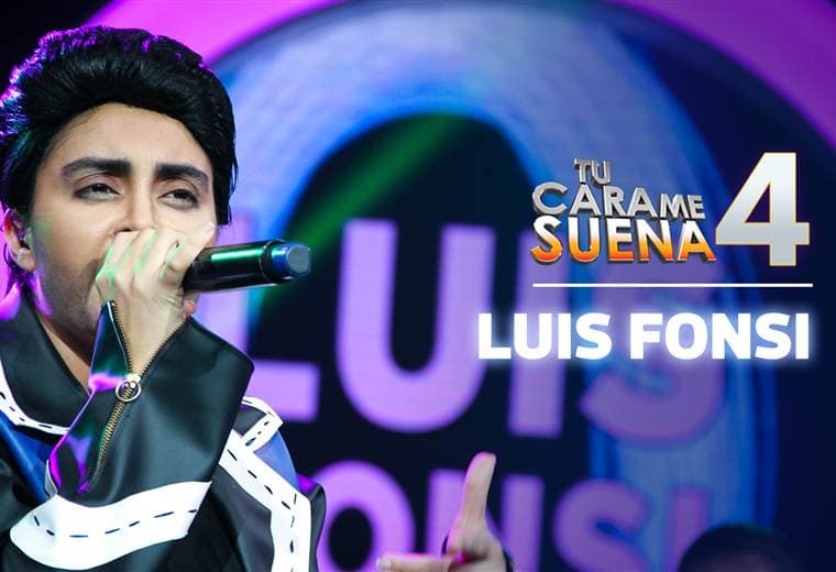 Arlene Elizondo abrió la décima gala de Tu Cara Me Suena como Luis Fonsi