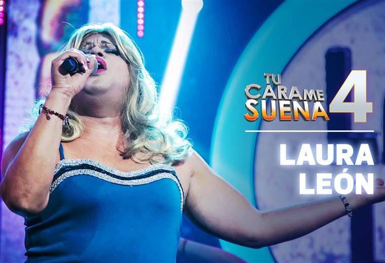 Gallina hizo de Laura León en la Semifinal de Tu Cara Me Suena