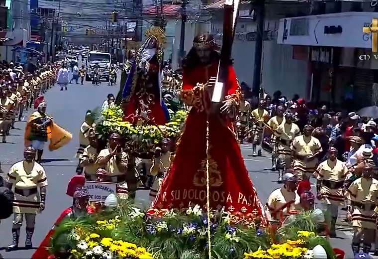 Repase la Procesión del Santo Encuentro realizada en Cartago