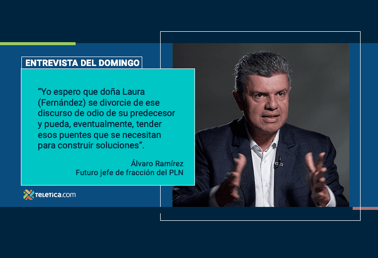Álvaro Ramírez: "Al nuevo PLN y a esta fracción no nos interesa el tema de los puestos"