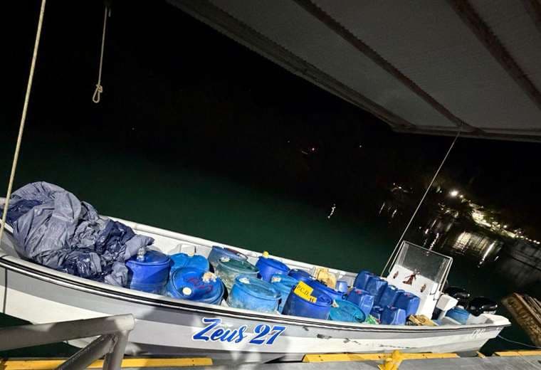 Casi tres toneladas de cocaína decomisadas en patrullajes marítimos en Costa Rica