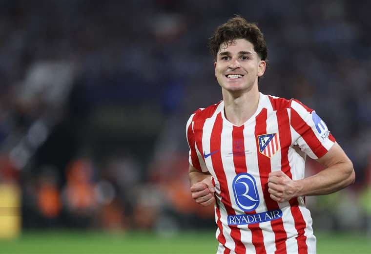 Julián Álvarez lidera la ambición del Atlético por llegar a la final de Champions
