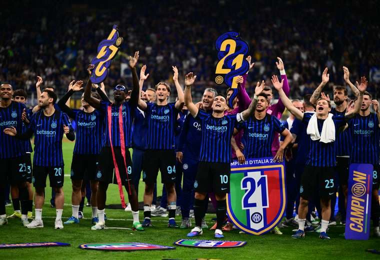 Inter de Milán campeón/AFP
