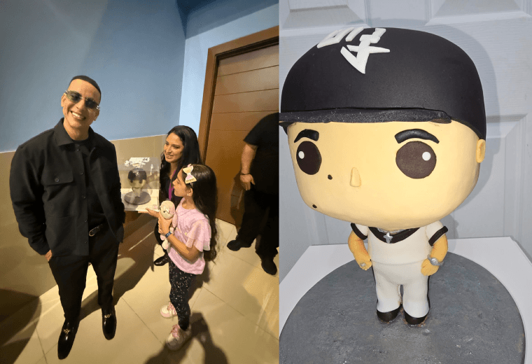Chef tica cumple su sueño: le entrega queque a Daddy Yankee en Costa Rica