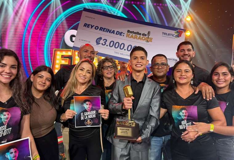 Josué Arce conquistó al público y ganó la Gran Final de 'Batalla de Karaoke'