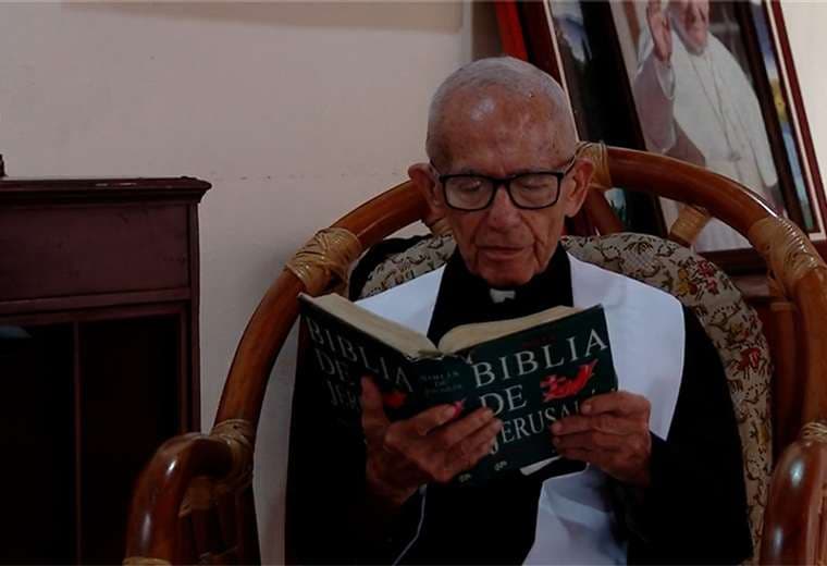De Liberia al servicio de miles de fieles: la vida centenaria del padre Edwin Baltodano