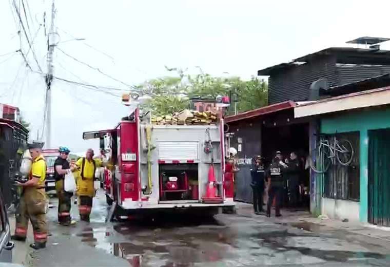 Adulto mayor muere en incendio en San Rafael de Heredia