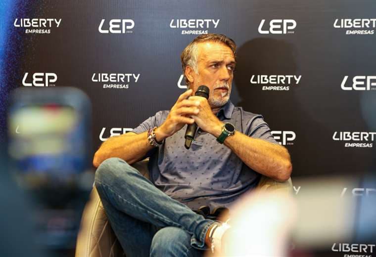 Gabriel Batistuta, exdelantero argentino/Crédito: Fernando Araya