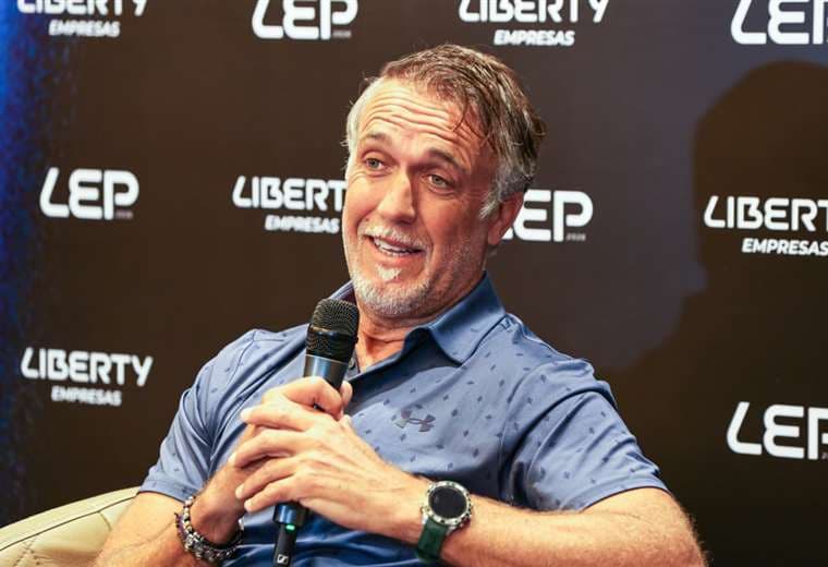Gabriel Batistuta, exdelantero argentino/Crédito: Fernando Araya