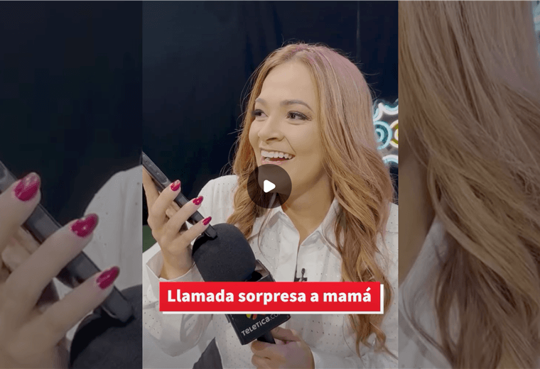 Así reaccionaron las mamás de periodistas de Teletica a llamadas inesperadas de sus hijos