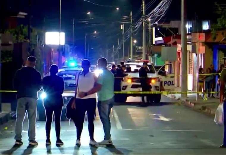 Balacera en el centro de Barva de Heredia deja un fallecido y un herido