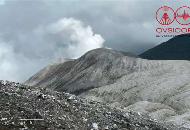 Video: Así luce el Rincón de la Vieja tras centenares de erupciones en dos meses