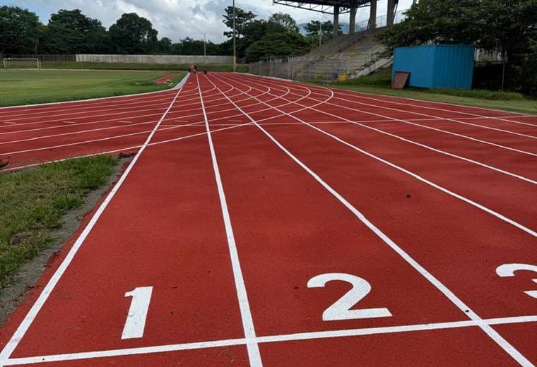 Pista de atletismo de Esparza.