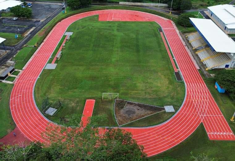 Pista de atletismo de Esparza.